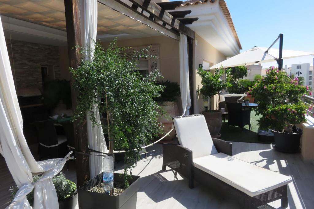 Penthouse - Residence La Mina - Albir Avec Wifi Gratuit El Albir Esterno foto