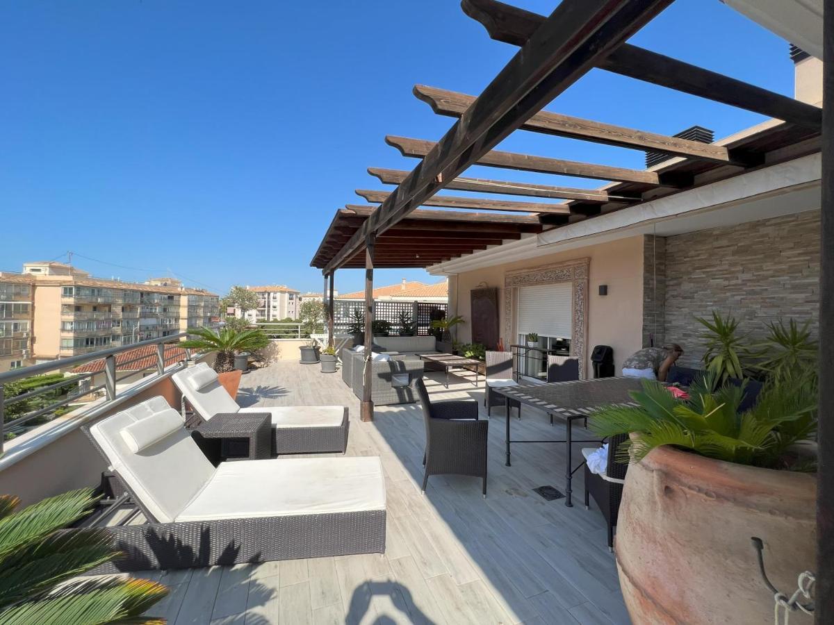 Penthouse - Residence La Mina - Albir Avec Wifi Gratuit El Albir Esterno foto