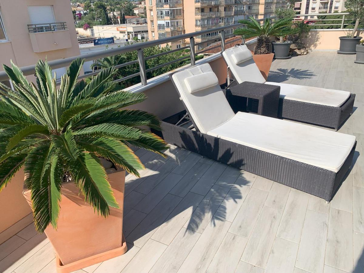 Penthouse - Residence La Mina - Albir Avec Wifi Gratuit El Albir Esterno foto