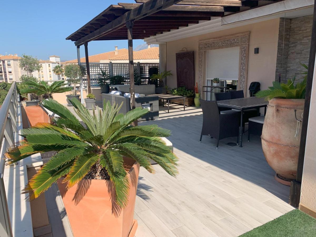 Penthouse - Residence La Mina - Albir Avec Wifi Gratuit El Albir Esterno foto