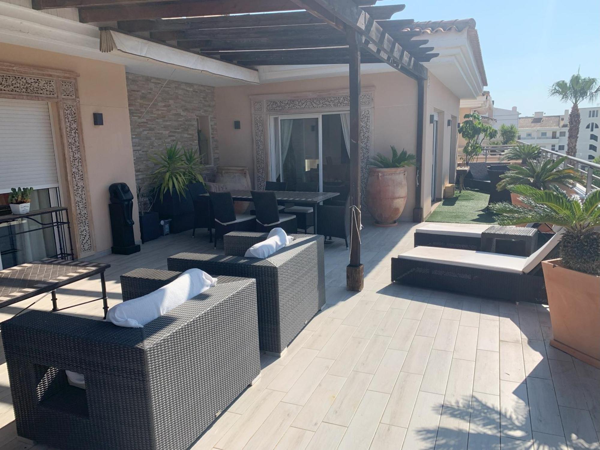 Penthouse - Residence La Mina - Albir Avec Wifi Gratuit El Albir Esterno foto