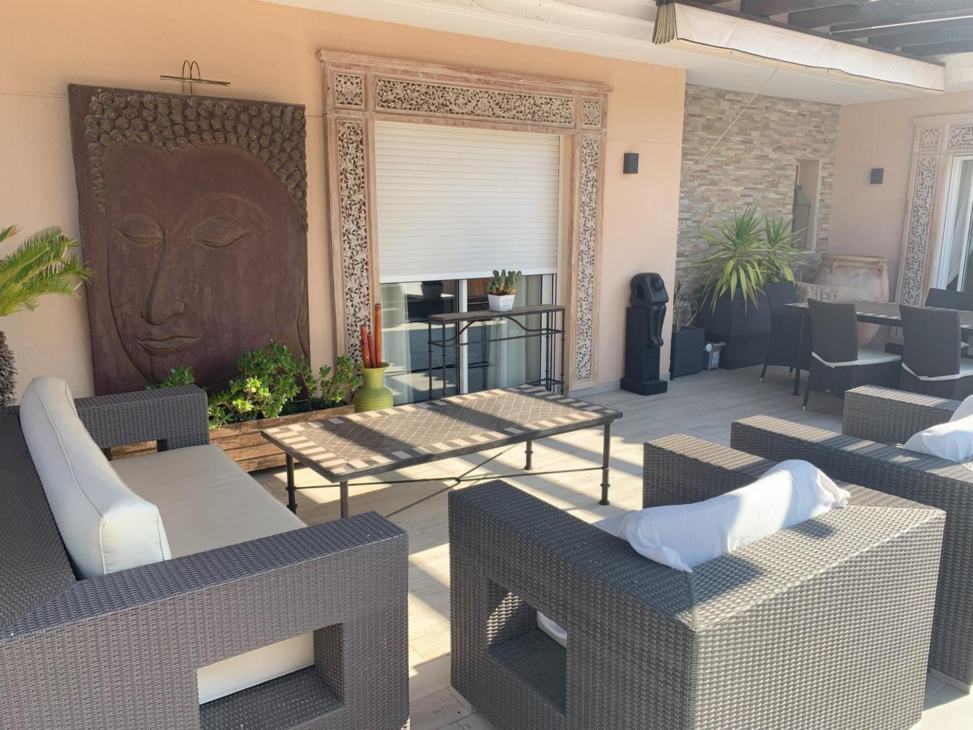 Penthouse - Residence La Mina - Albir Avec Wifi Gratuit El Albir Esterno foto